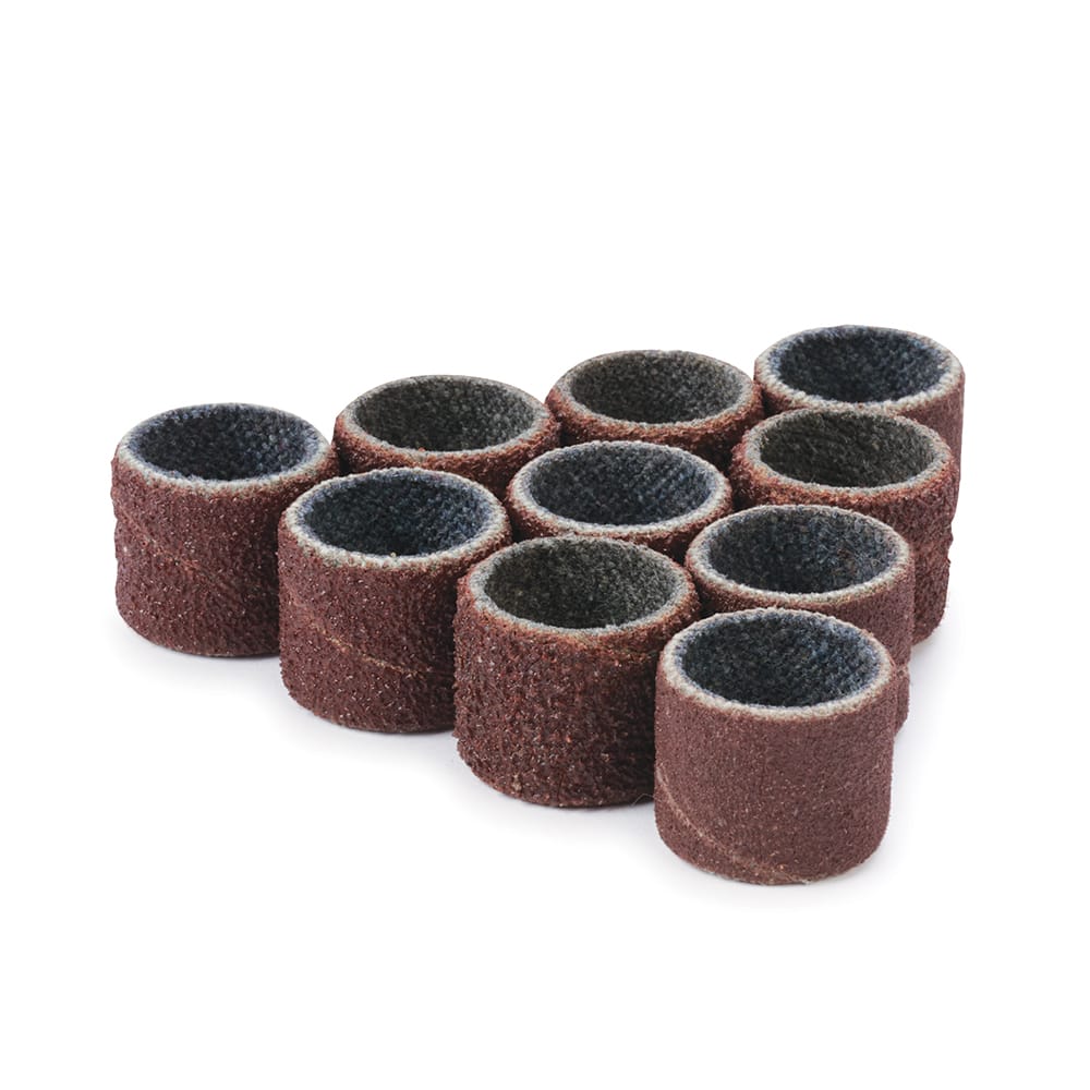 1/2" Sanding Sleeves - Assorted Grit - 10 Piece