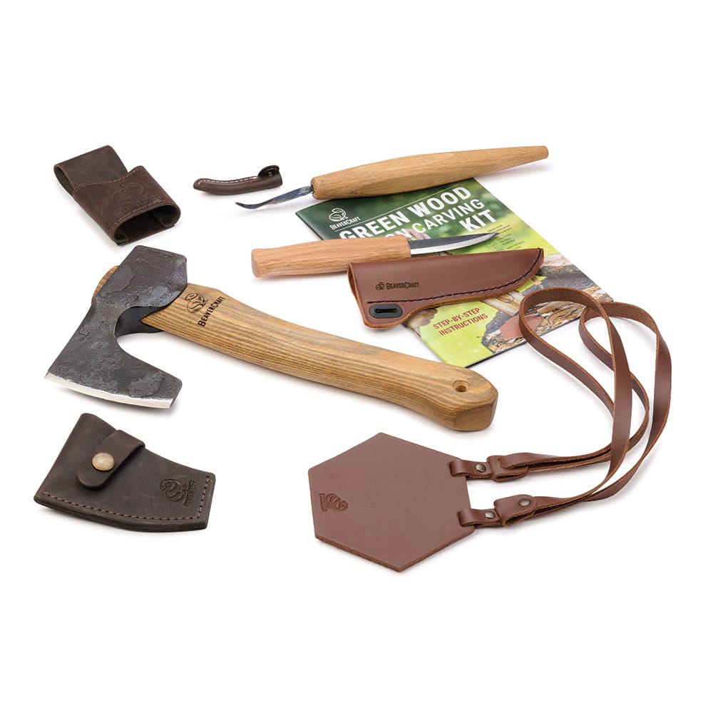 Green Wood Spoon Carving Kit