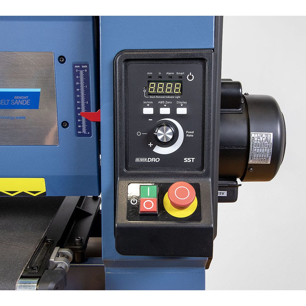 15" Open-Ended Wide Belt Sander with Closed Stand Package
