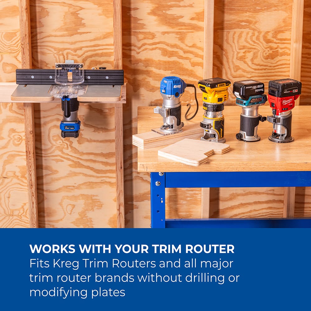 Dock & Go Trim Router Table Top