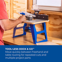 Dock & Go Trim Router Table