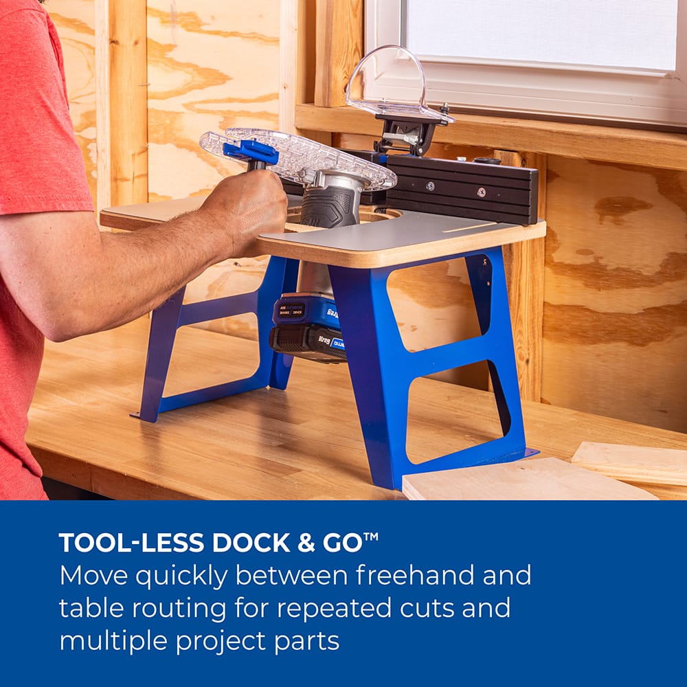 Dock & Go Trim Router Table
