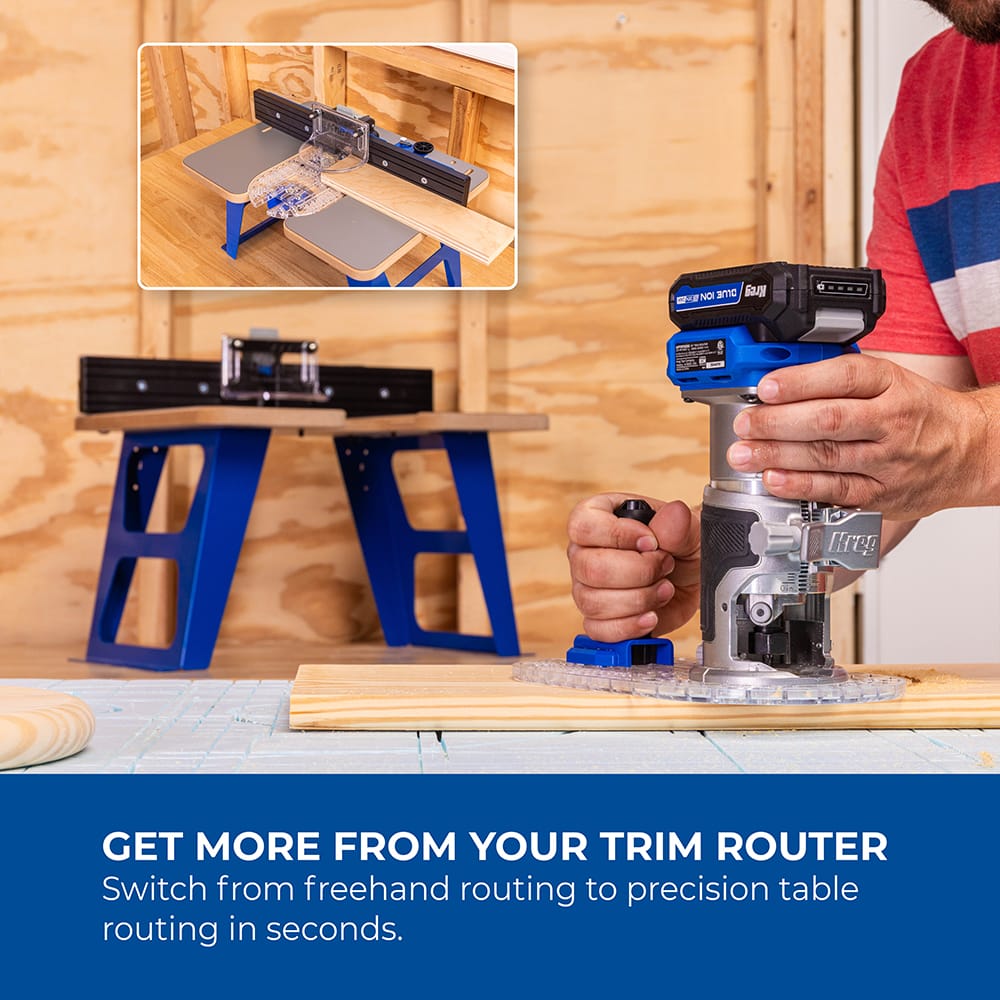 Dock & Go Trim Router Table