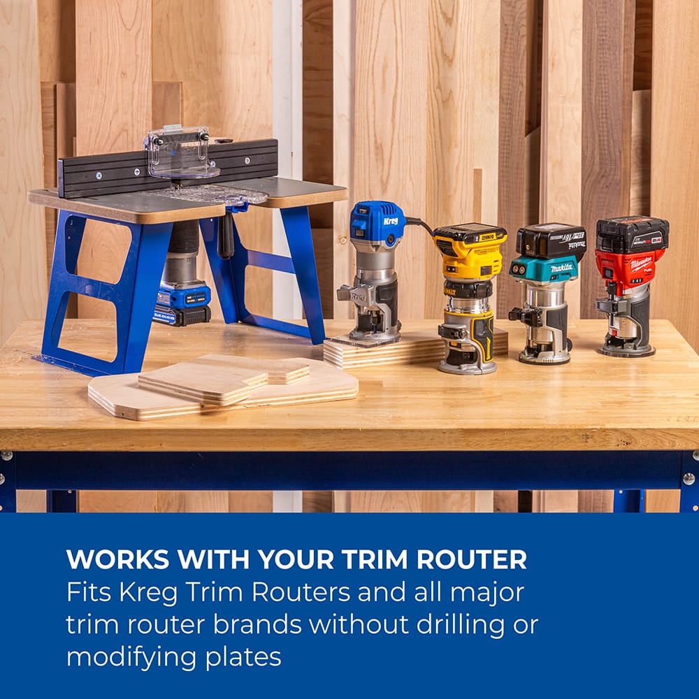 Dock & Go Trim Router Table
