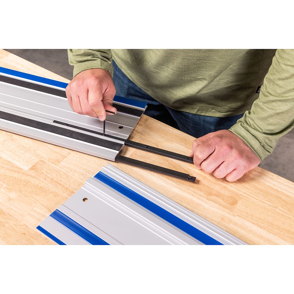 Universal Track Connector Bars for Guide Rails