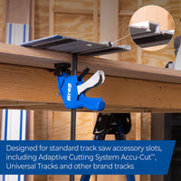 Track Saw Track Clamp for Guide Rails