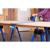 Track Saw Track Clamp for Guide Rails
