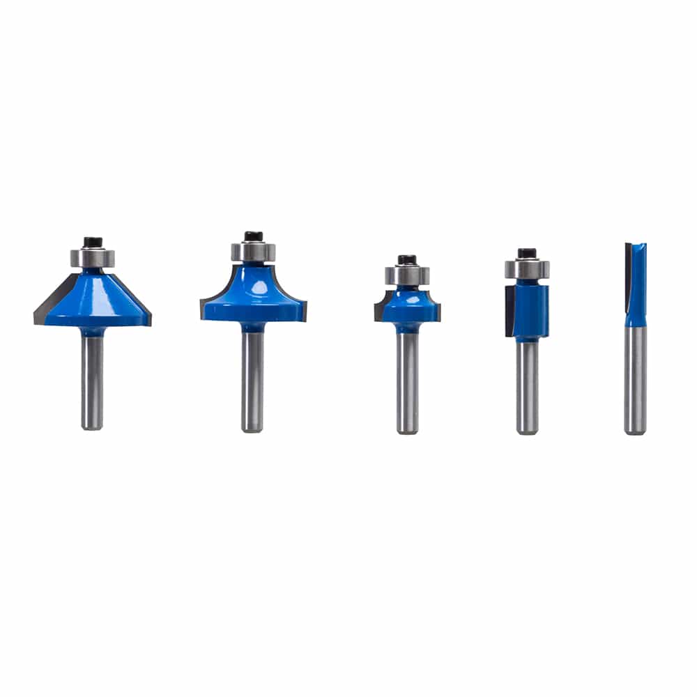 SureCut Router Bit Set - 5 Piece