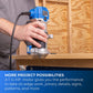 1-1/4 HP Trim Router Corded Wood Router with Variable Speed
