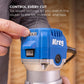 1-1/4 HP Trim Router Corded Wood Router with Variable Speed