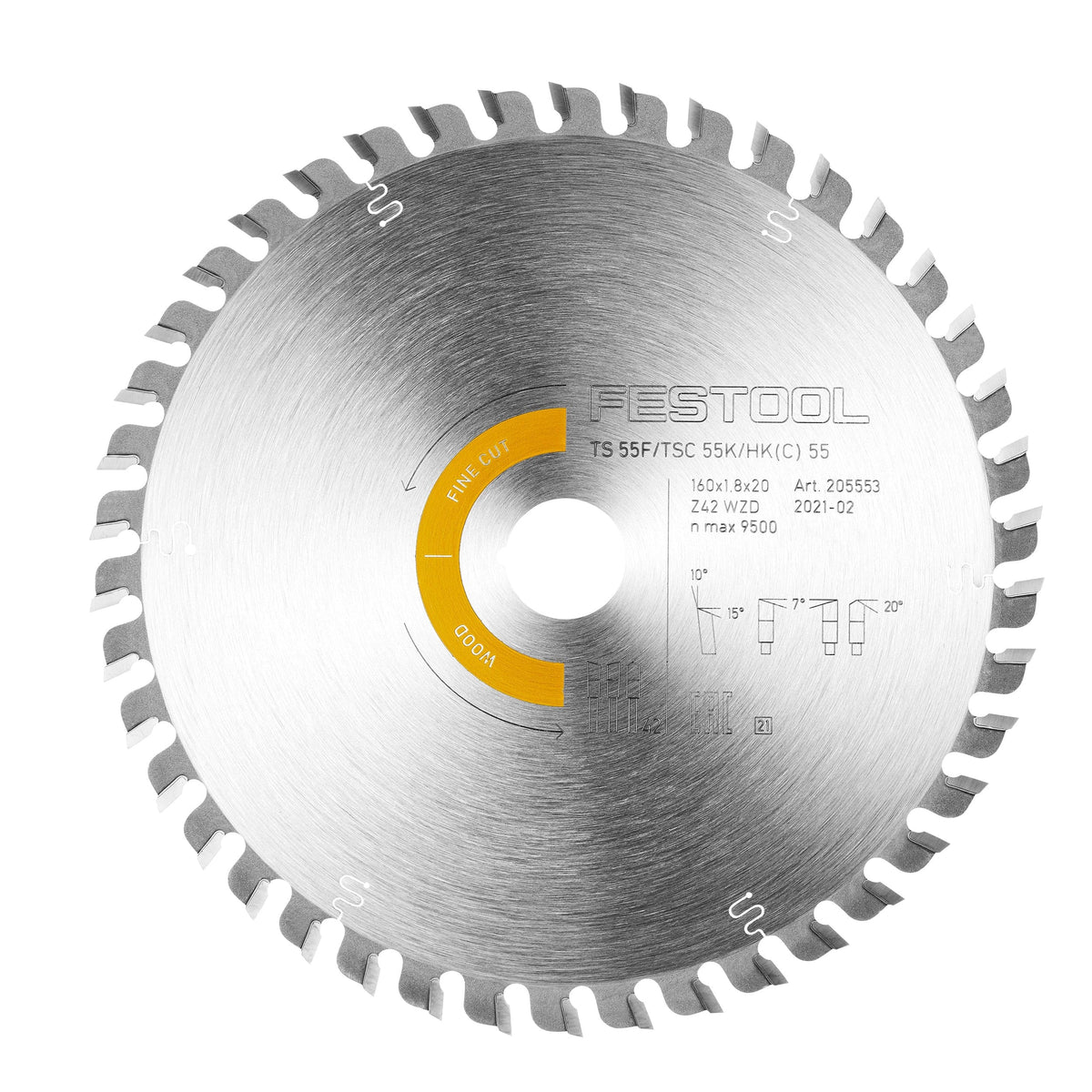 Festool - Universal Saw Blade for TSC 55 K, HK 55, HKC 55 | Woodcraft