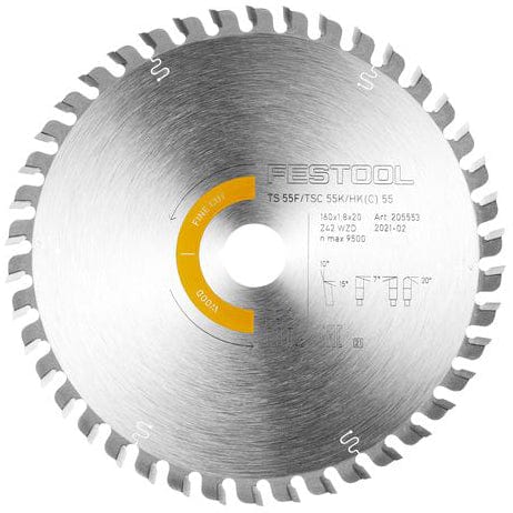 Saw blade HW 160x1,8x20 WD42 US alt 0