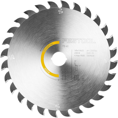 Universal Saw Blade 28T - TS 60 alt 0