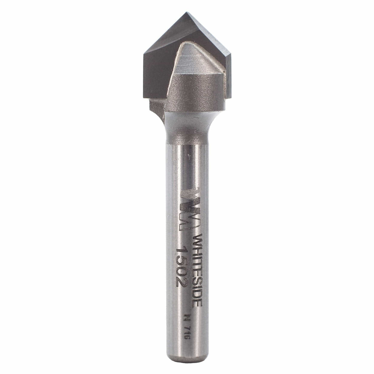 45722 Carbide Tipped V-Groove 90 Deg x 1 Inch Dia x 1/2 x 1/4 Shank 45722 Carbide Tipped V-Groove 90 Deg x 1 Inch Dia x 1/2 x 1/4 Shank