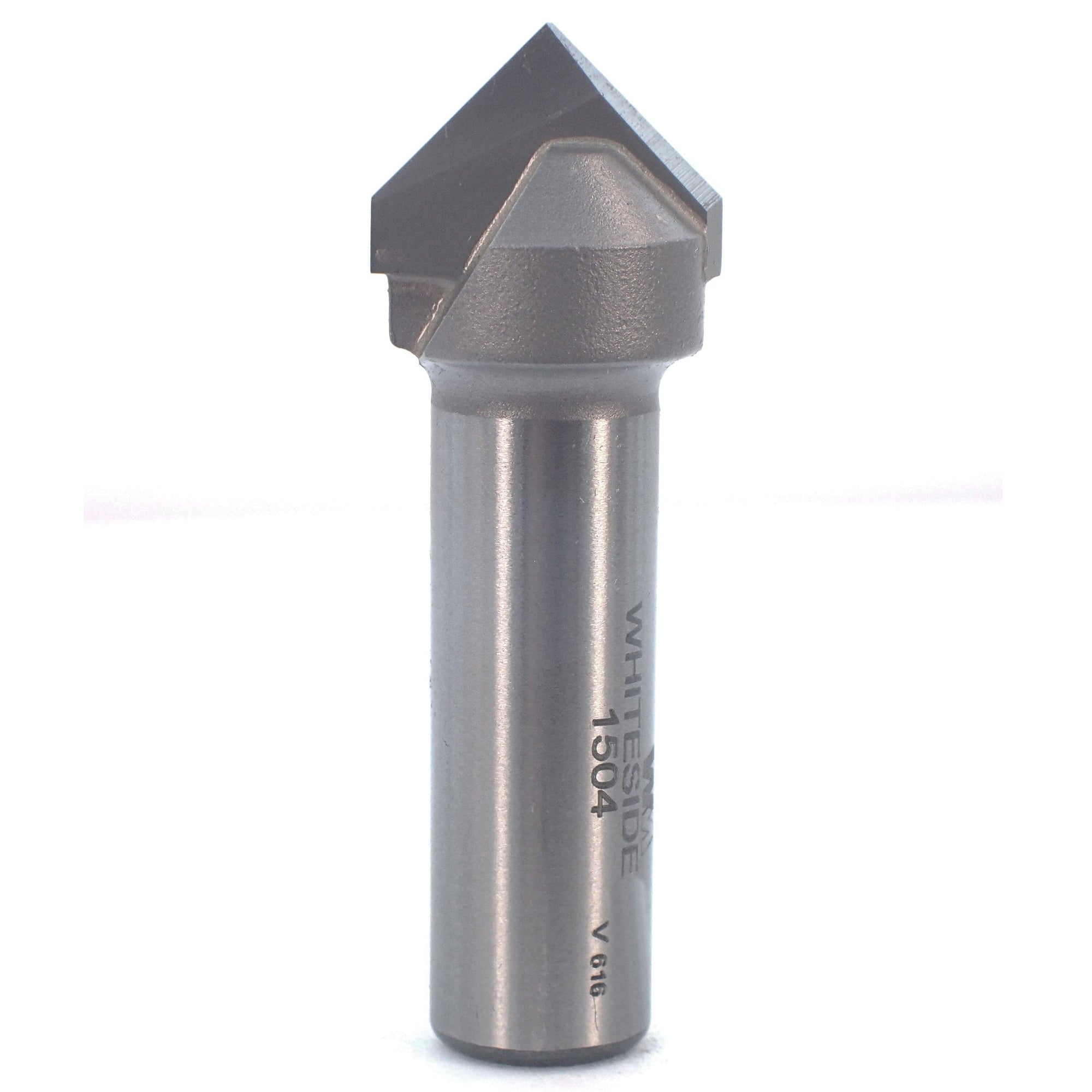 #1504 90 Degree V-Groove Router Bit, 3/4 CD, 3/8 PL, 1/2 SH, 2-1/4OL