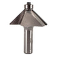 2306 Chamfer Router Bit 1/2" SH 1-1/16" CL X 3/4" CH 2-1/2" OL alt 0