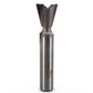 D14-75 Dovetail Router Bit 14 Degree 1/2" SH 3/4" D x 3/4" C x 3" OL alt 0