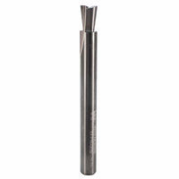 D75-25 Dovetail Router Bit 7-1/2 Degree 1/4" SH 1/4" D x 5/16" C x 2-1/2" OL alt 0