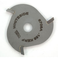 6708A 3-Wing (5/32") Slotting Cutter Router Bit .156" alt 0