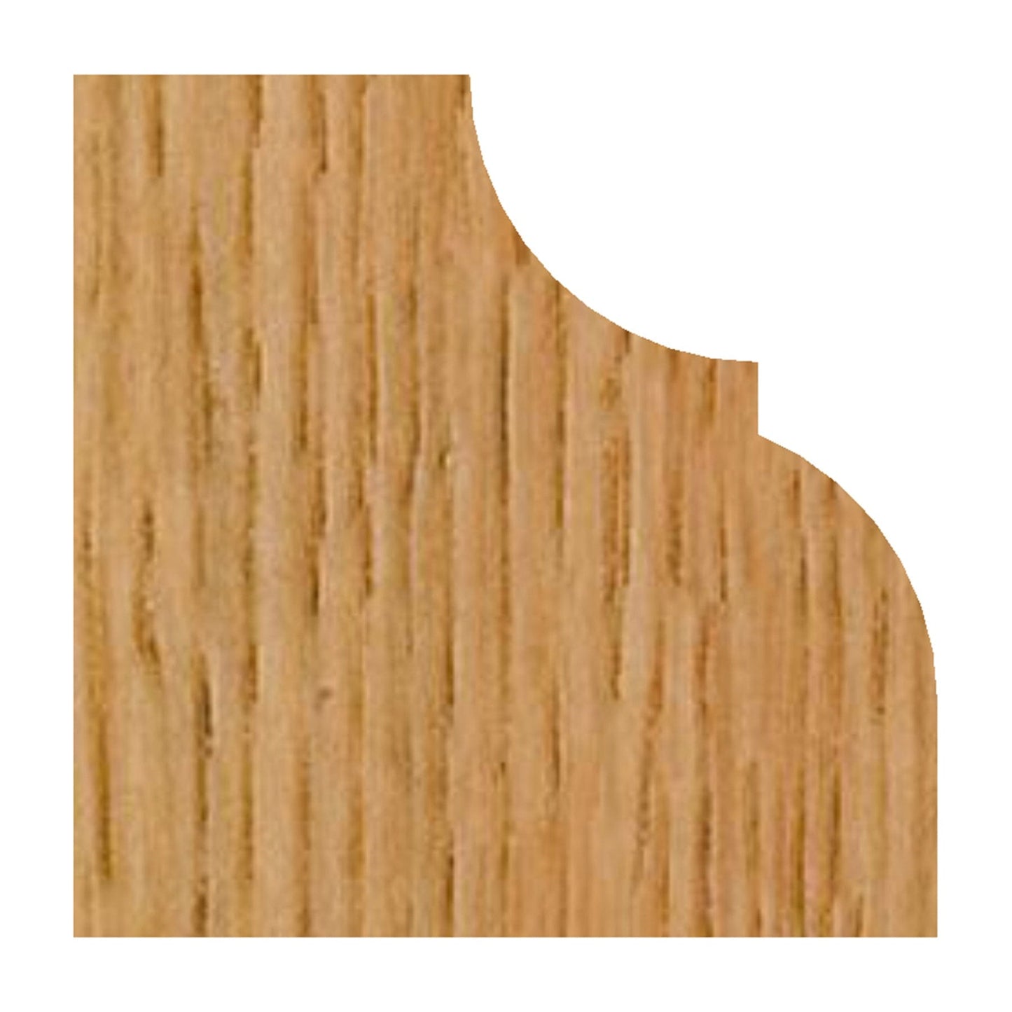 Cove and Bead Bit 1/4" R 1-5/16" LD 5/8" CL 1/2" SH 2-3/8" OL 2 FL alt 0