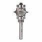3192 Full Bead Router Bit 1/4" SH 3/16" R 1" D X 1/2" CL X 2-3/8" OL alt 0