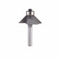 2302 Chamfer Router Bit 1/4" SH 5/8" CL X 7/16" CH 2" OL alt 0