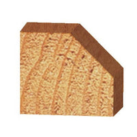 2302 Chamfer Router Bit 1/4" SH 5/8" CL X 7/16" CH 2" OL alt 0