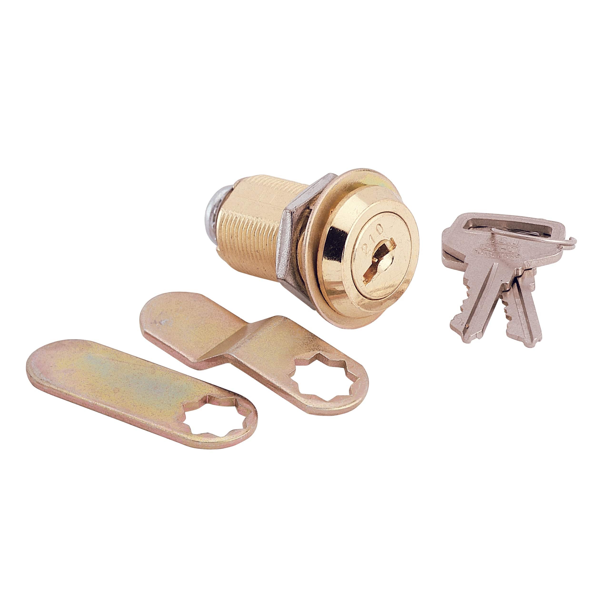 Camera Threaded Lock Rings WoodRiver -Cam Lock Threaded Cylinder Brass | Woodcraft