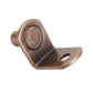 Bracket Style with Hole Shelf Support - 1/4" Pin - Bronze - 25 Pack alt 0