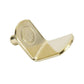 Bracket Style Shelf Support - 5 mm Pin - Brass - 25 Pack alt 0