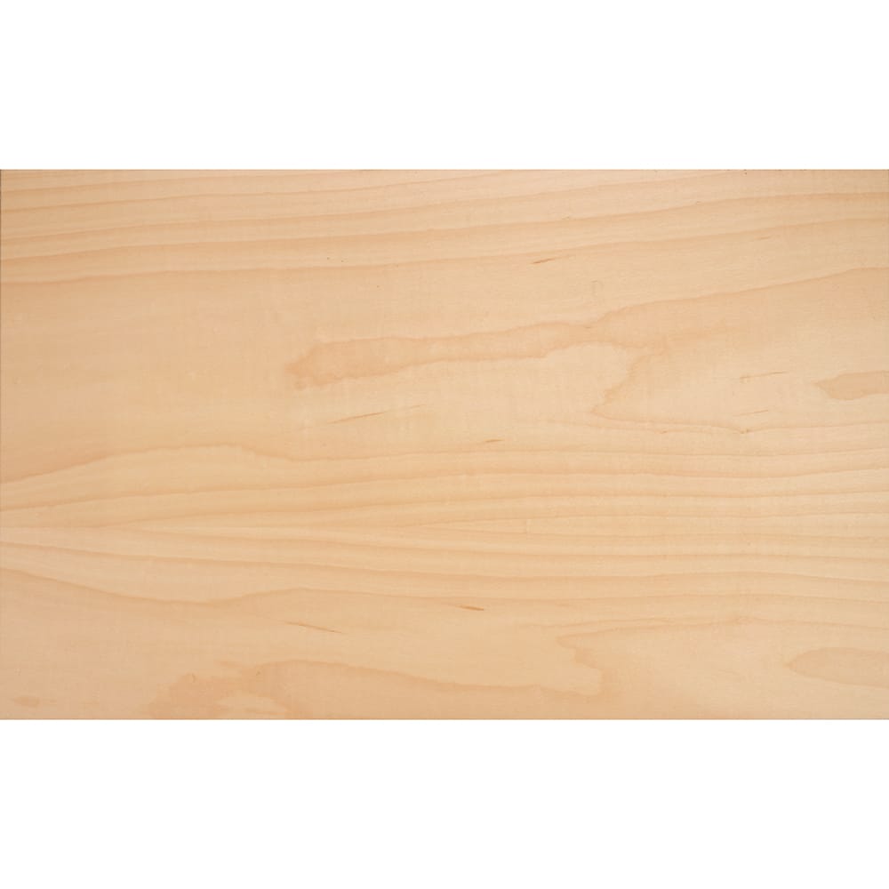 Pre-Finished Maple Wood Veneer - 11.75" x 19" - 3M PSA Backing - 1.5 Square Feet