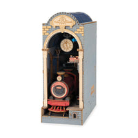 Time Travel Book Nook 3D Wood Puzzle Kit