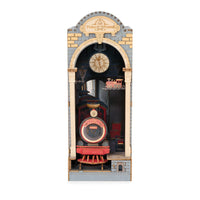 Time Travel Book Nook 3D Wood Puzzle Kit