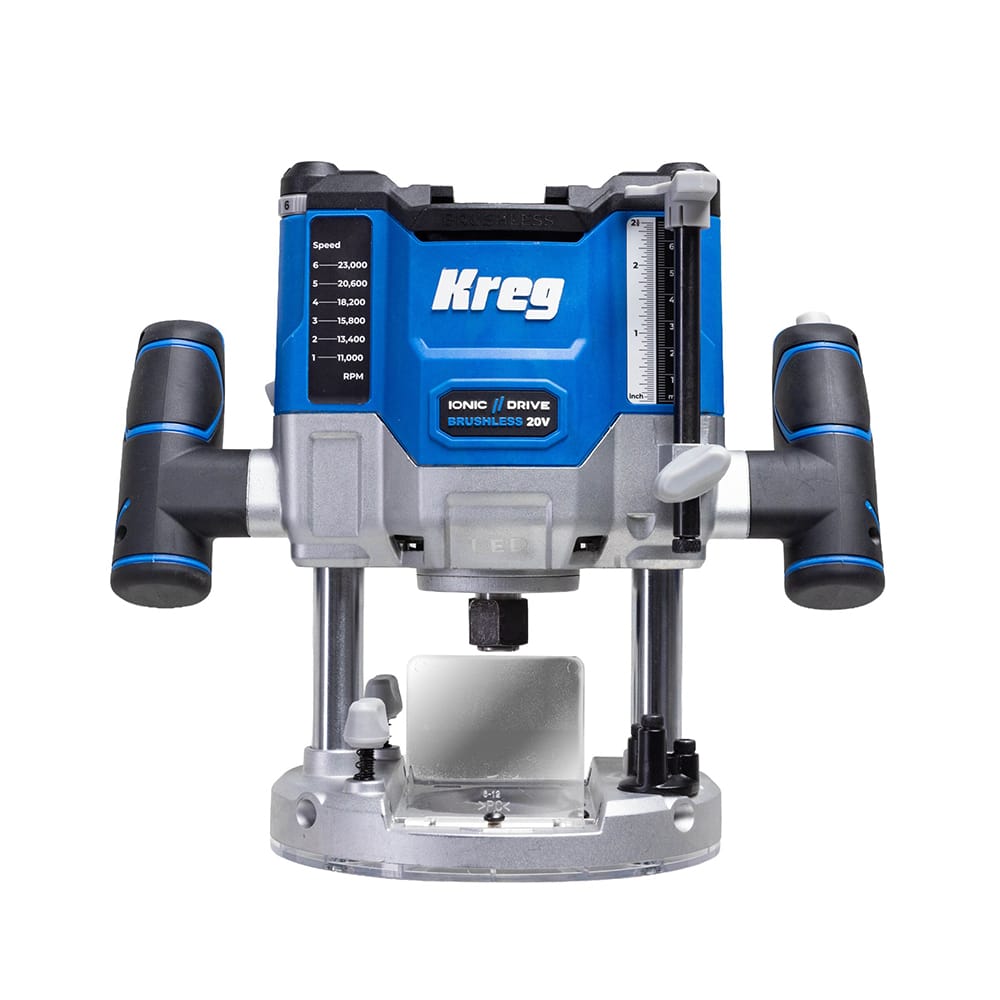 20V Ionic Drive 2-1/4 Peak HP Plunge Router- Bare Tool