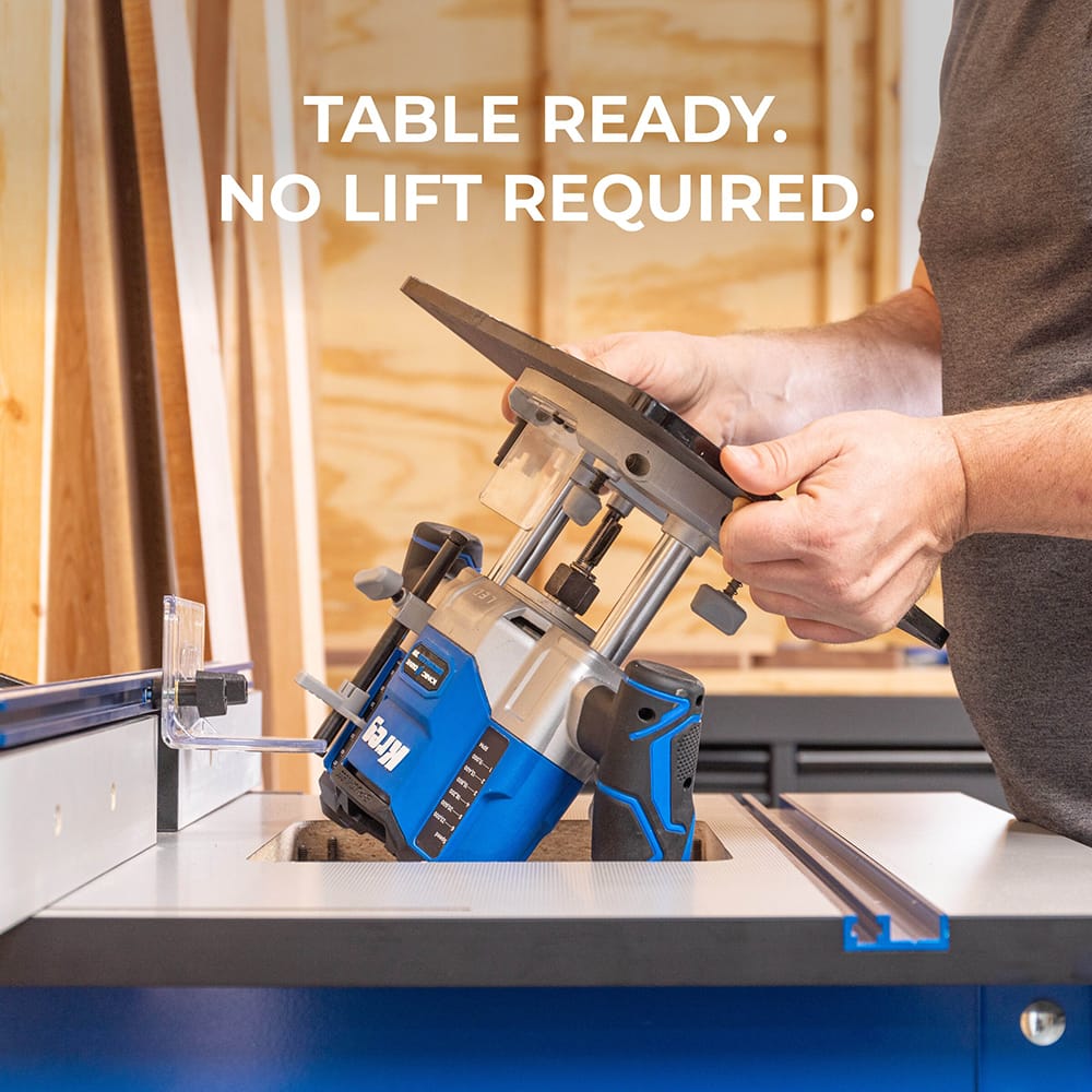20V Ionic Drive 2-1/4 Peak HP Plunge Router- Bare Tool