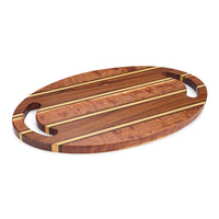MVP Charcuterie Board Kit - 3/4" x 10" x 16" - Granadillo, Wenge and Kimboto