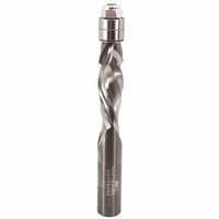 UDFT5152 Flush Trim Compression Cut Spiral Router Bit 1/2" D X 1-1/2" CL 1/2" SH 4-1/4" OL alt 0