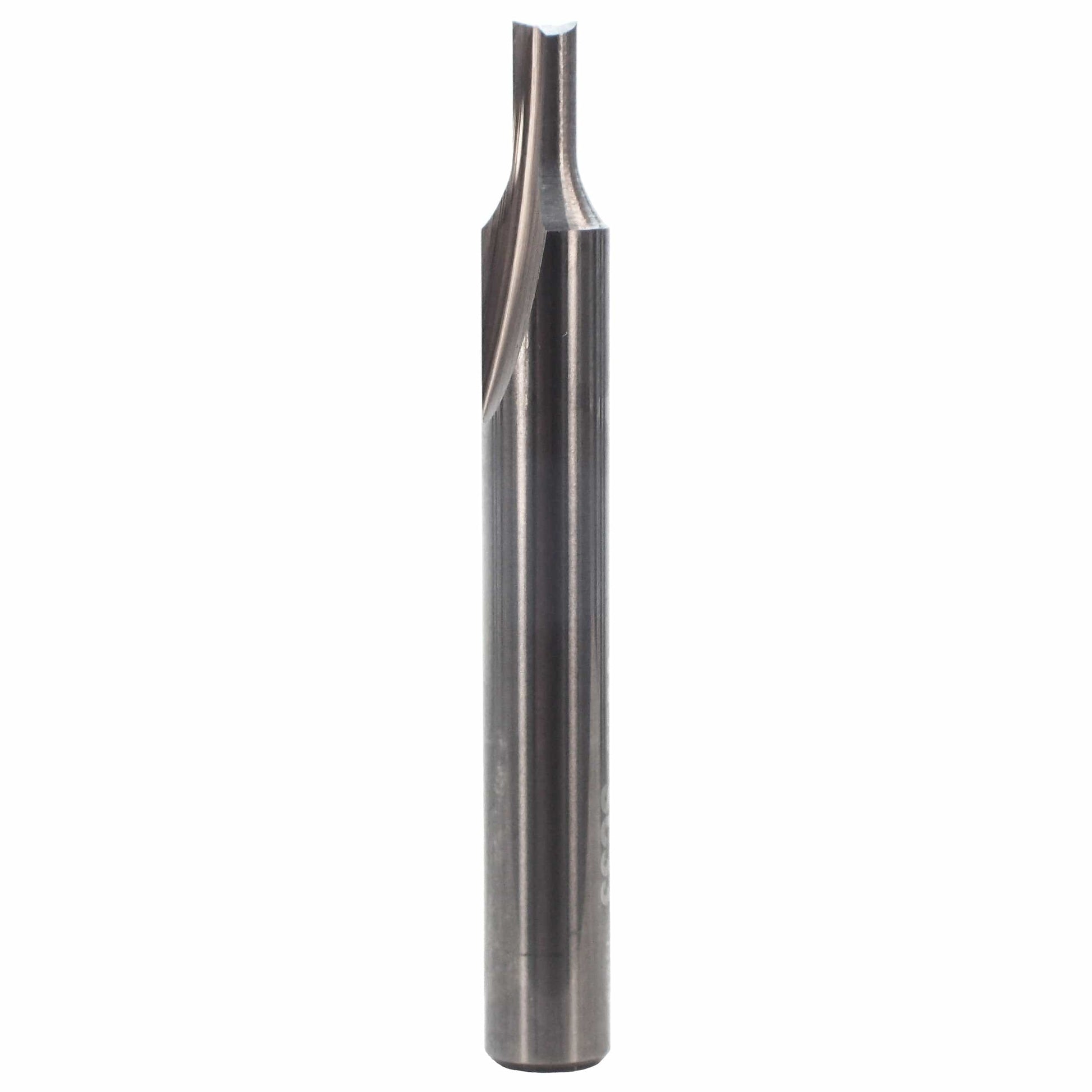 Flat Bottom Veining Router Bit - Solid Carbide - 1/4
