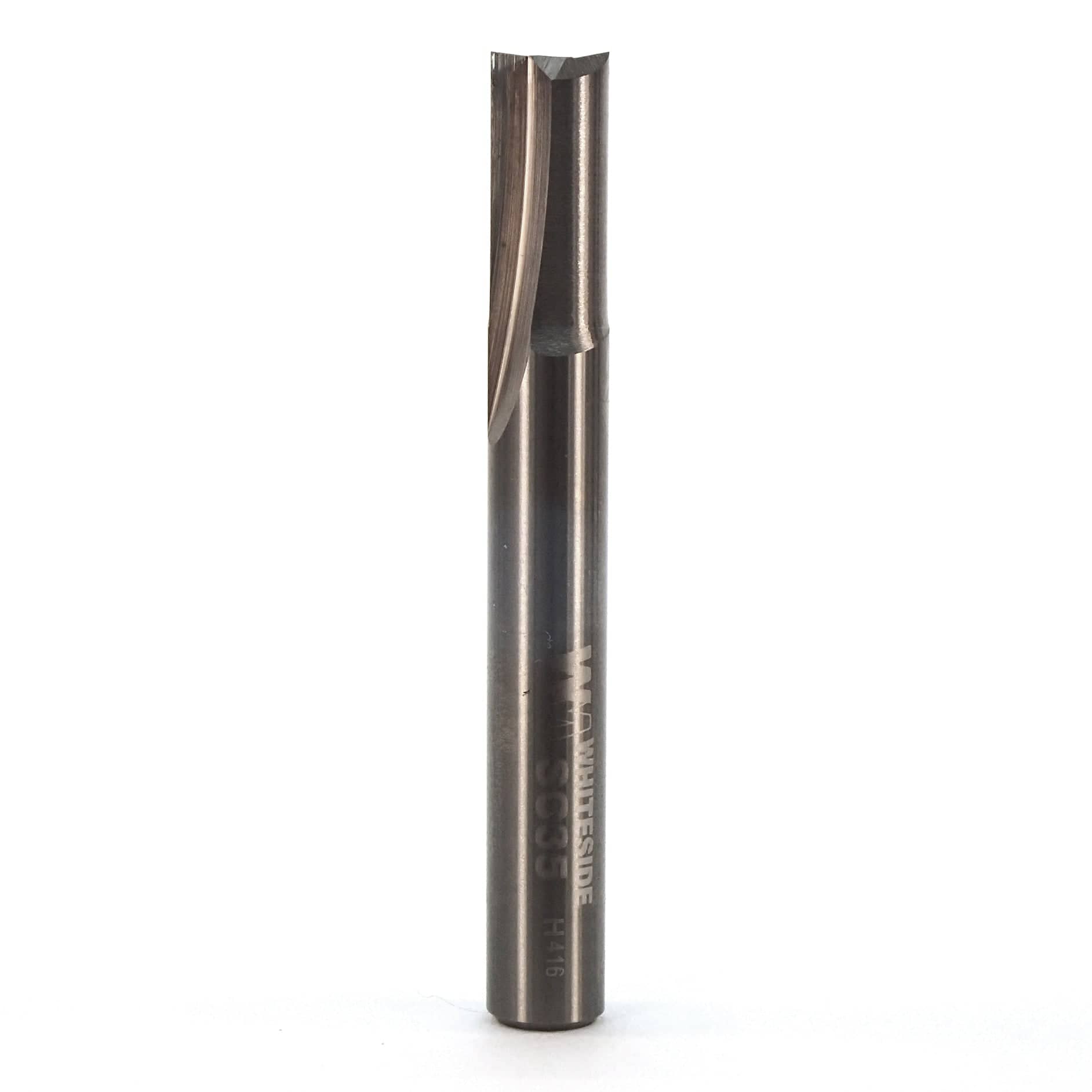 Flat Bottom Veining Router Bit - Solid Carbide - 1/4