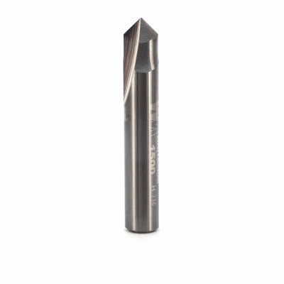 90 Degree V-Groove Router Bit - 1/4" SH, 1/4" CD, 1/8" PL