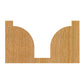 Plunge Roundover Bit w/Plunge Point 1/2" R 1-3/8" LD 3/8" SD 1/2" SH 2-1/2" OL 2 FL alt 0