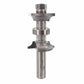 2164 Double Roundover Router Bit 1/4" R X 1-3/8" D 3-3/4" OL alt 0
