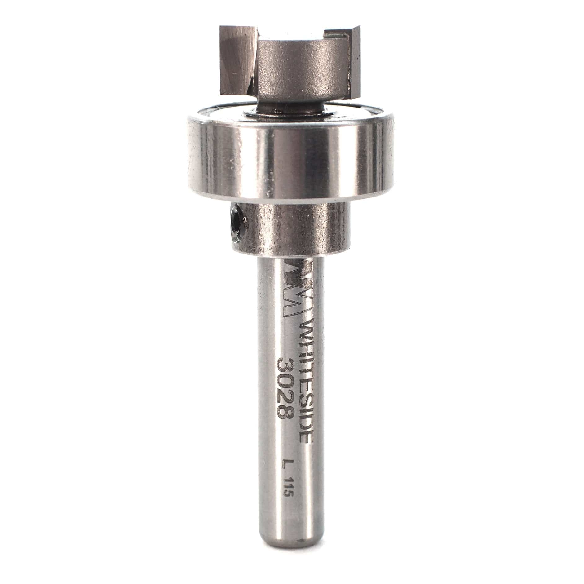 Whiteside Bearing Template Router Bit with Oversize Bearing - 1/4