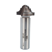 3735 Classical Round Bottom Router Bit 1/2" SH 3/16" R 7/8" D X 1/2" CL X 2-1/8" OL alt 0
