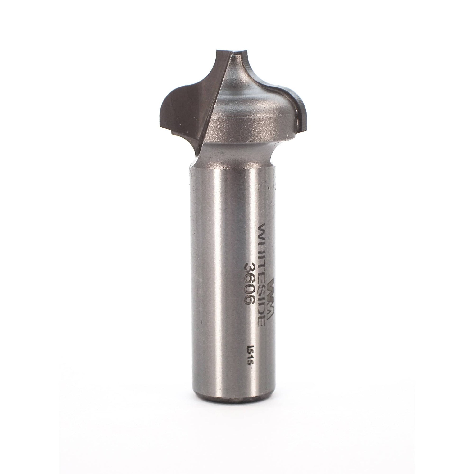 3606 Plunge Ogee Router Bit 1/2" SH 3/16" R 3/16" SD X 7/8" ld X 1/2" CL X 2" OL alt 0