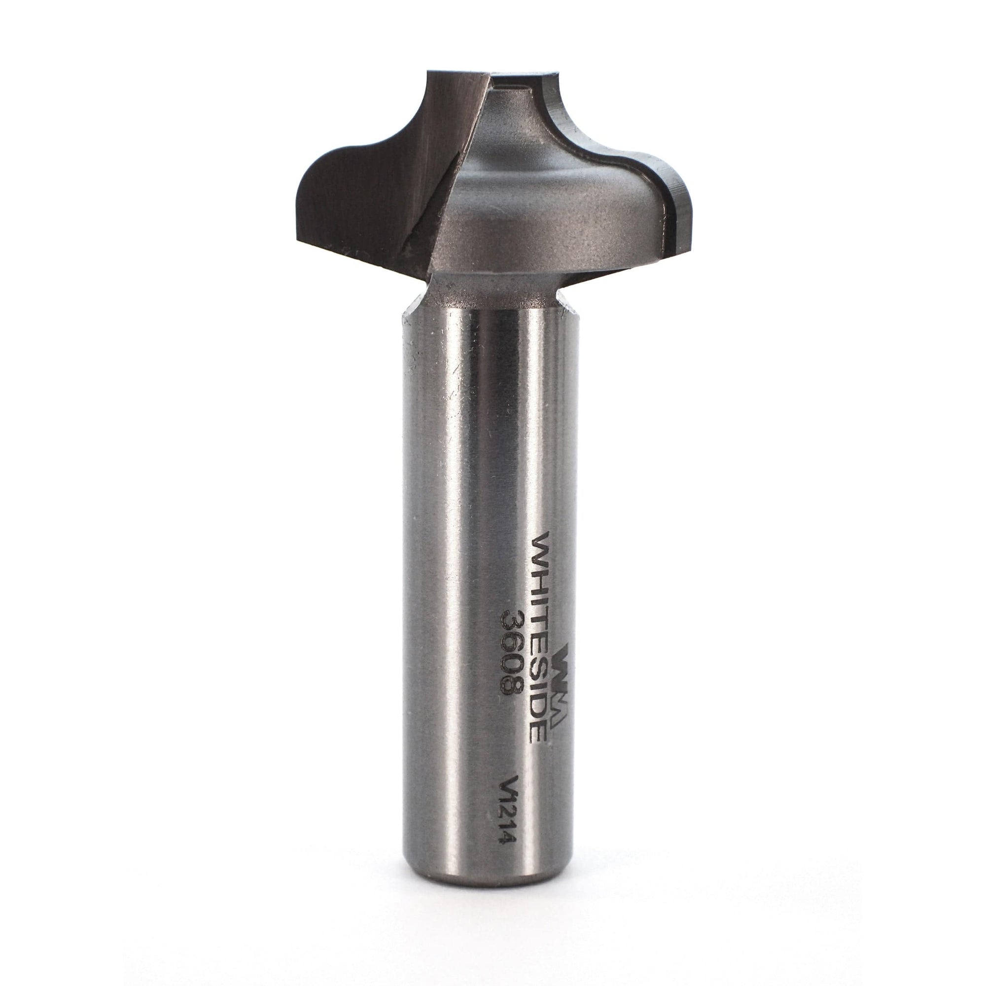 3608 Plunge Ogee Router Bit 1/2" SH 3/16" R 3/16" SD X 1-1/8" ld X 1/2" CL X 2-1/4" OL alt 0