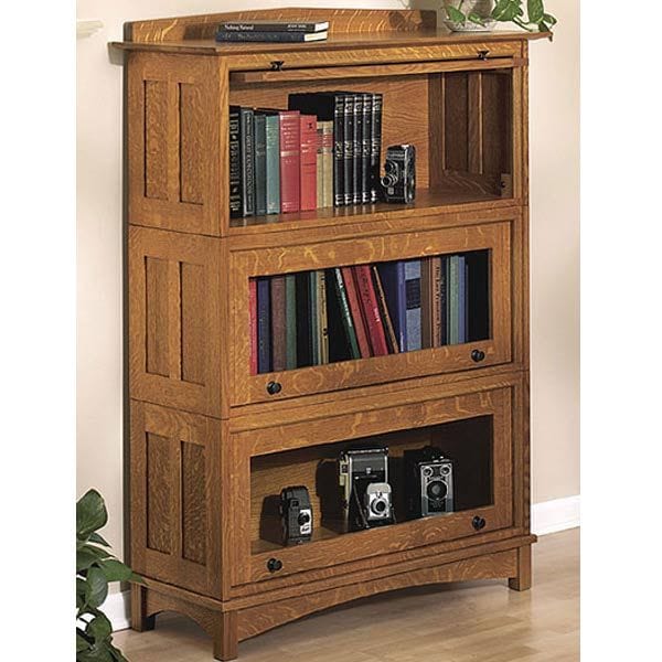 Woodworking Project Paper Plan to Build Barrister&#39;s Bookcase alt 0