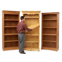 Woodworking Project Paper Plan to Build Trio of Bookcases alt 0