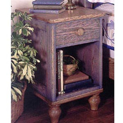 Woodworking Project Paper Plan to Build Country-Fresh Nightstand alt 0