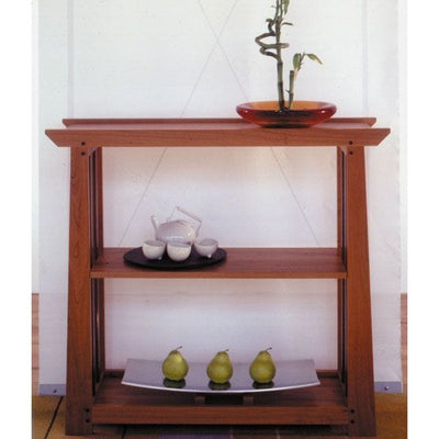 Woodworking Project Paper Plan to Build Arts & Crafts Shelf alt 0